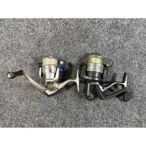 Shakespeare Spinning Reel Lot Cirrus CR625 3 Bearing & LX III Fishing Reels